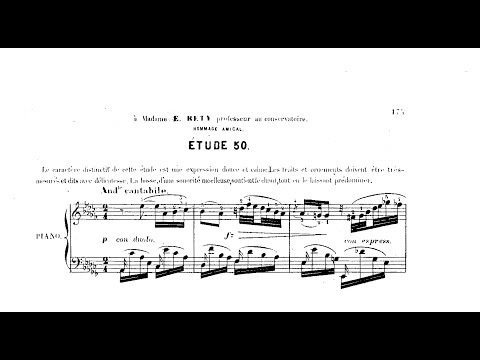 Antoine Marmontel - Etude 50 in a flat minor from Op.108
