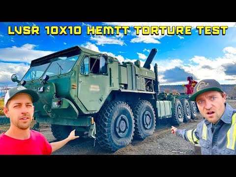 Ich stelle meinen 10x10 LVSR Hemtt auf die Probe!!! Mit Casey Ladelle......