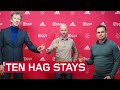 Ten Hag blijft bij Ajax: 'We willen topclubs in Europa ergeren’