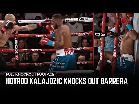 SCARY KO | Radivoje Kalajdzic vs Sullivan Barrera | Full Knockout