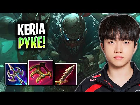 KERIA BRINGS BACK PYKE! | T1 Keria Plays Pyke Support vs Pantheon! | Season 2025