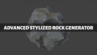 Advanced Stylized Rock Generator | BlendAtlas