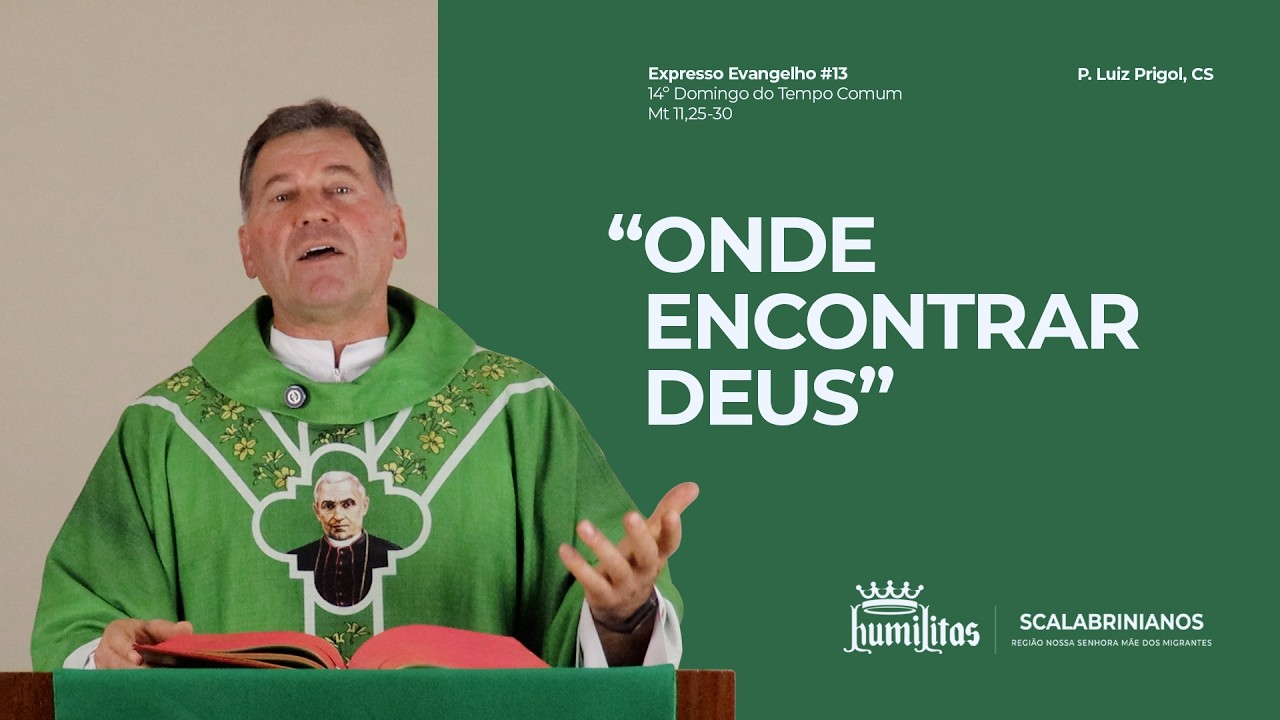 Expresso Evangelho do 14º Domingo do Tempo Comum | Mateus 11,25-30