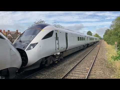 Avanti West Coast NEW Class 805 805001 & 805003 test run along the North Wales Coast Line @ Shotton