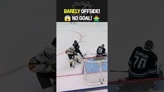 EXTREMELY close offside! PLAY ON!