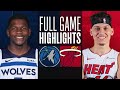 TIMBERWOLVES at HEAT | FULL GAME HIGHLIGHTS | December 18, 2023