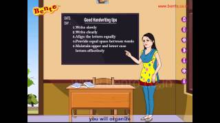 Good Handwriting Song for kids