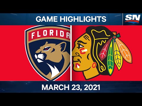 NHL Game Highlights | Panthers vs. Blackhawks - Mar. 23, 2021