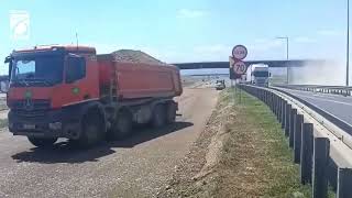 Imagini nodurile rutiere Bacau Sud si Bacau Nord si jonctiunea cu VO Bacau.