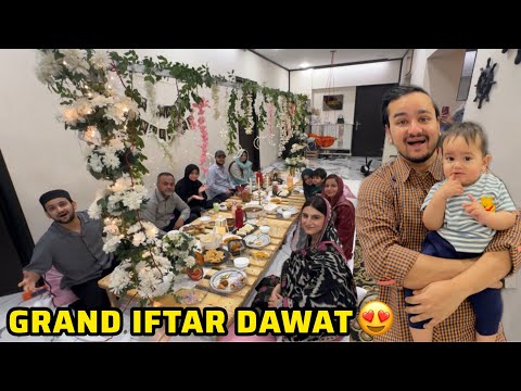 ALHAMDULILLAH VIP iftaar karwadi poori family ko😍meri tabyat kharaab hogai🥹