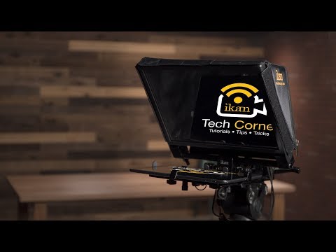 Portable Tablet Teleprompters | Ikan Tech Corner
