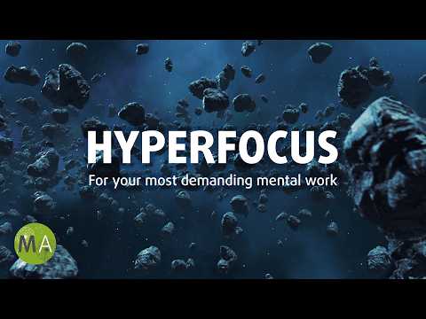 Gamma Wave Hyperfocus for Intense Work | Dark Ambient + Isochronic tones