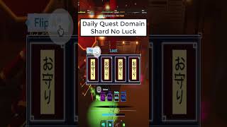 Domain Shard With No Luck [Roblox Jujutsu Infinite]