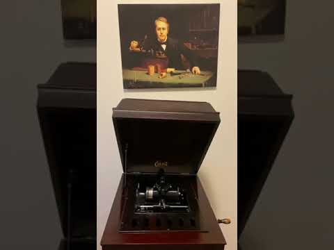 Edison blue amberol cylinder 9434 - “Grisarnas Far” by Arvid Paulson