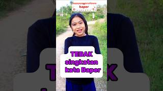 Download lagu TEBAK SINGKATAN KATA BAPER 🤔#fypyoutube#fyptiktok#katabaper#fyp#short#trendingshorts #singkatan mp3