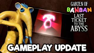Garten of Banban 9 New Update Gameplay - Walking in the Abyss and Meeting Flumban (Fangame)