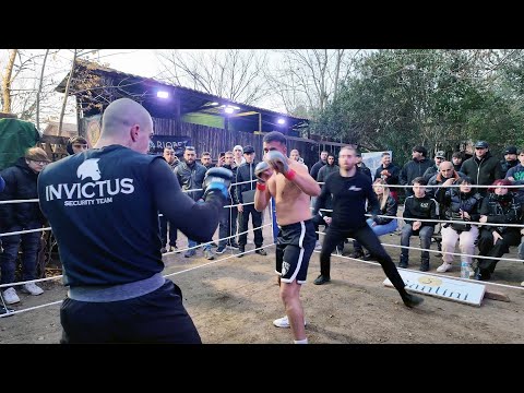 BODYGUARD vs ITALY PRO BOXER !!! Crazy Fight !!!