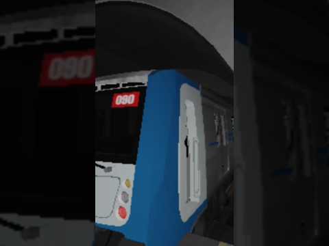 Metro de Santiago | Ns-04 N2090 saliendo de El Bosque | Línea 2 | Roblox