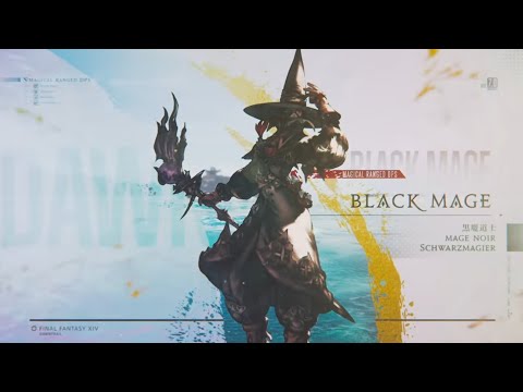 FFXIV Dawntrail Black Mage Job Actions