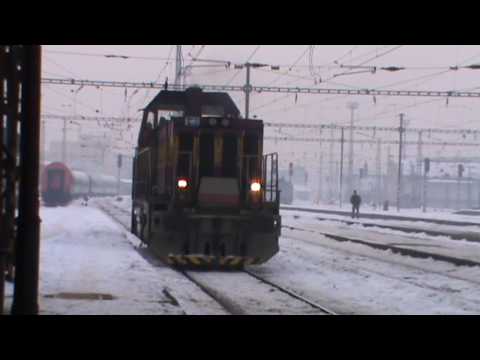 Lokomotiva ČD Cargo 731 022-0 v Přerově 25.1.2010