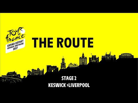 Tour de France 2027 - Grand Départ Great Britain - stage 2 route