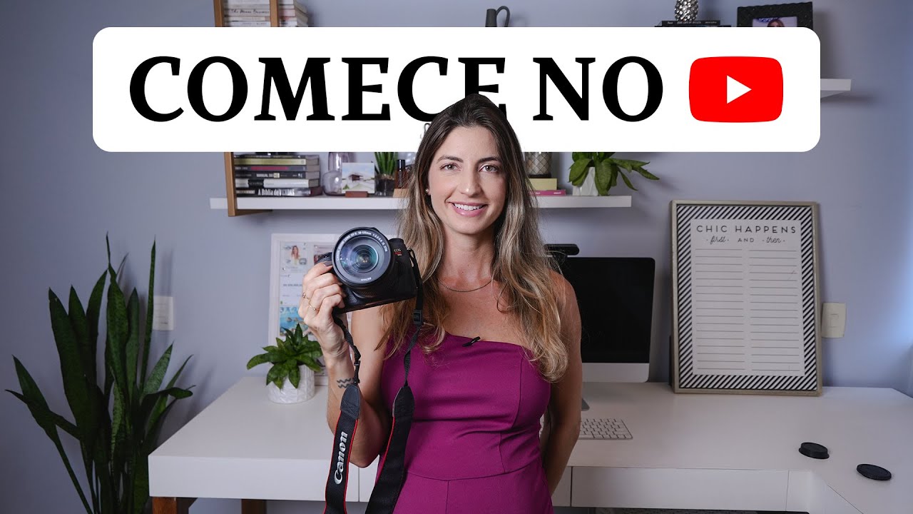 7 passos para COMEÇAR UM CANAL NO YOUTUBE EM 2024 do zero para seu NEGÓCIO DIGITAL
