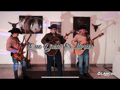 Que Duro Es Llorar - Lizama & Los Primos (cover) y somos @OlanchoMusic