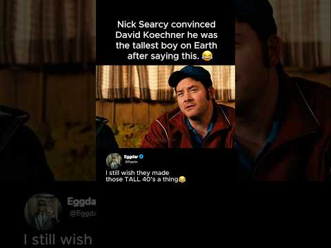 Nick Searcy Convinced David Koechner He Was the Tallest Boy on Earth With ONE Line 😂 | The Comebacks
