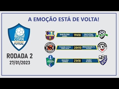Copa ArarunaTV de Futsal 2023 - 27/01/2023