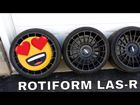 New ROTIFORM WHEELS for my MAZDA 3