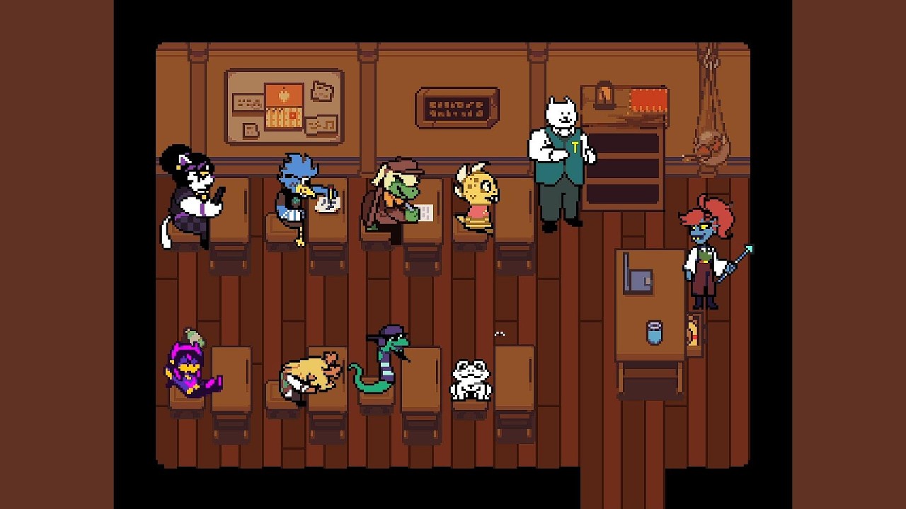 A School - Deltarune: SoulSwap