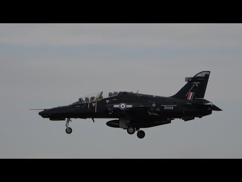 BAe Hawk T. Mk 2 ZK028, XXV Squadron,4FTS, RAF - Royal International Air Tattoo (RIAT) 2022 Arrivals
