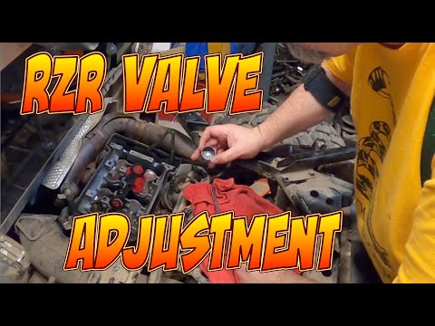 200 Hour RZR Valve Shim Adjustment (EP393)