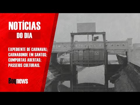 Comportas abertas afetam a balneabilidade de Santos