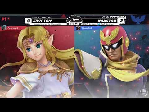 Quarantainment 24 Losers R3 - Cryptom (Zelda) Vs. Naustad (Falcon, Bowser, K Rool) - SSBU