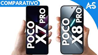 Poco X7 Pro vs Poco X8 Pro - Comparativo