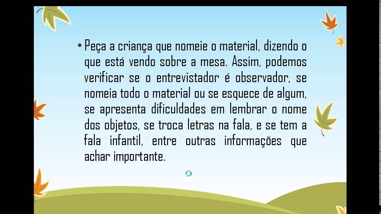 EOCA - Entrevista Operatória Centrada na Aprendizagem