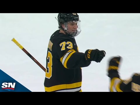 Bruins' Torch Golden Knights For Three Goals In 54 Seconds