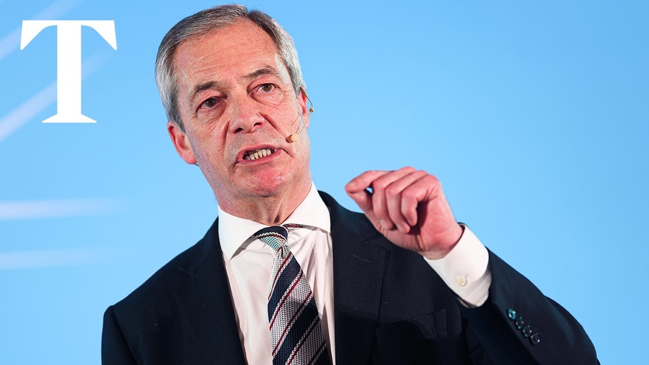 LIVE: Nigel Farage hosts Reform UK conference in London