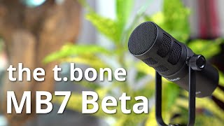 Video thumbnail for the t.bone MB 7 Beta im Test - Günstige Alternative zum Shure SM7B & Rode Procaster für unter 100€? by Obli