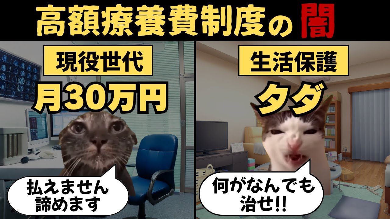 【絶望】とてつもなく不公平な高額療養費制度の闇がヤバすぎる