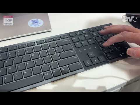 ISE 2024: Dell Talks About Its Premier Collaboration Keyboard (KB900) for Zoom, Microsoft Teams