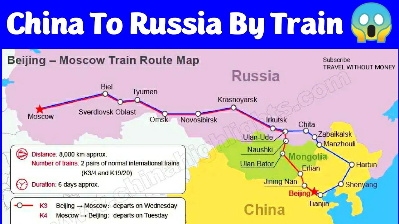 Can you travel from China to Russia?