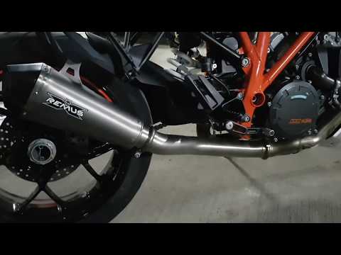 KTM 1290 Super Duke GT with Remus linkage and can