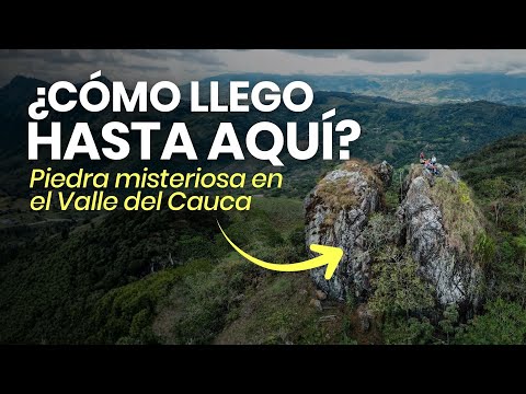 Encontramos la piedra más MISTERIOSA del Valle en Yotoco: Nadie sabe cómo llegó ahí