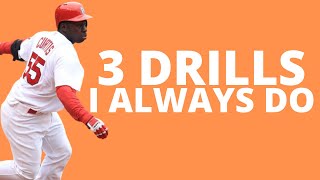 The 3 Baseball HITTING Drills I always do | Baseball Hitting Tips