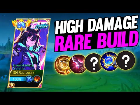 NEW SELENA SECRET DAMAGE BUILD | GLOBAL SELENA PLAYS | RestunnYT