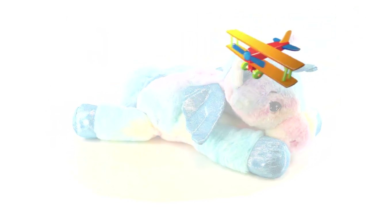 Unicorn with Sparkling Wings - Soft Toy
