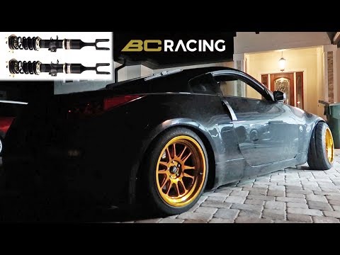 350Z Gets Long Stroke BC Coilovers