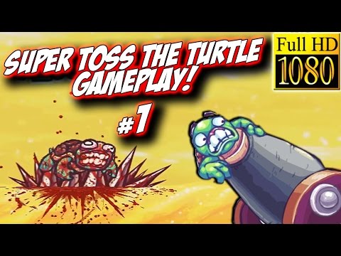 Super Toss The Turtle Walkthrough: Pt 1 - New Funny Android Game! (PC Gameplay Playthrough) - GPV247